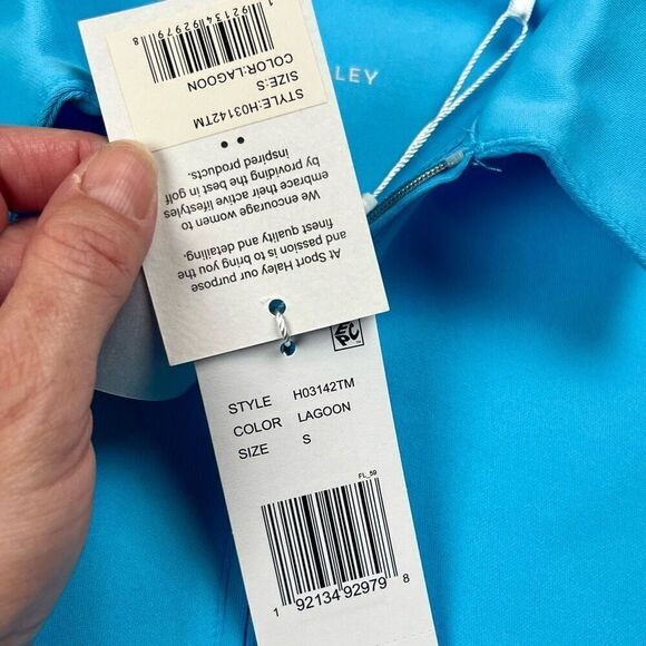 NWT Sport Haley Zip Up Polo Small - Picture 9 of 11